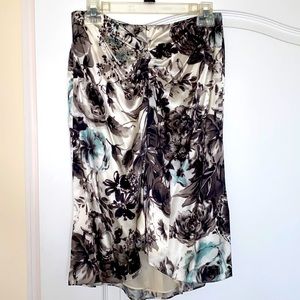 NWOT Escada silk midi skirt